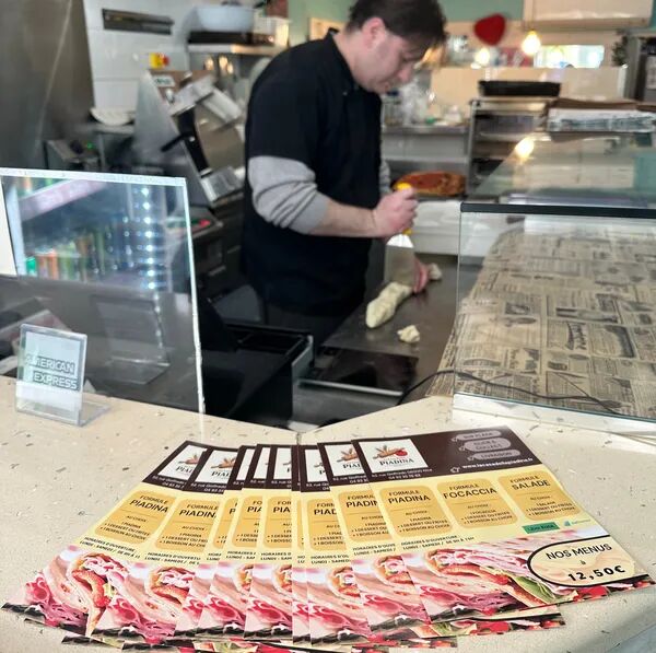 Le menu "bon plan" à 12,50€ 🇮🇹